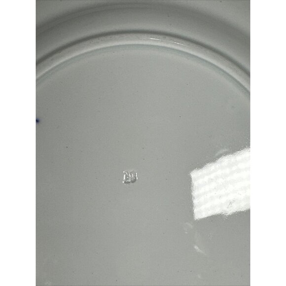 Porcelain Floral Decorated 9” Plate - Picture 5 of 5